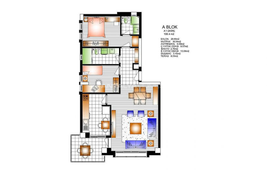Modern Apartments Close to the Sea in Turkey Antalya 19