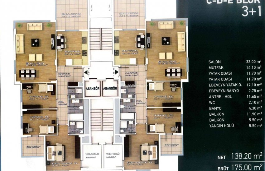 Stylish Flats with Sea and Nature Views in Sogutlu Trabzon