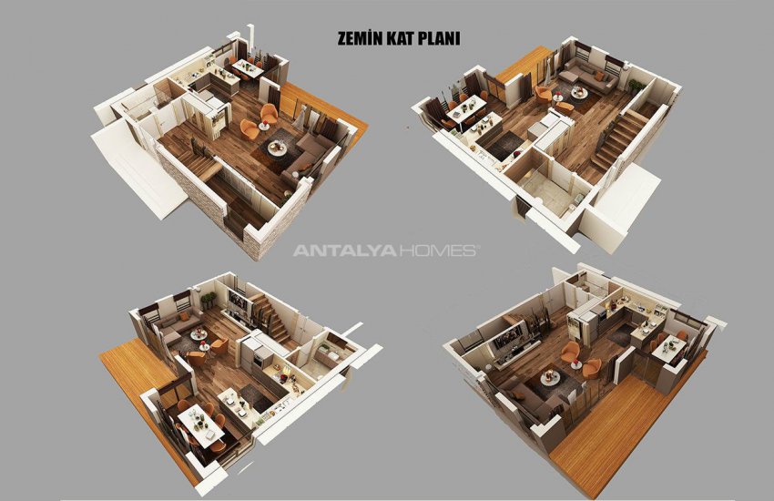 New Built Private Villas with Fully Furniture in Belek 39
