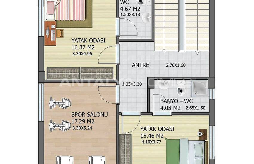 Döşemealtı’nda Çam Ormanlarına Sıfır Konumda Villalar 35