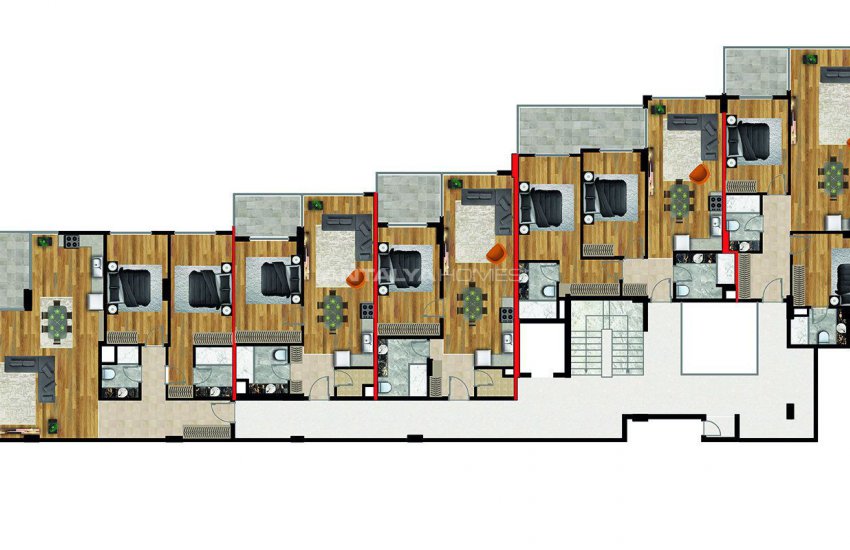 Seafront Apartments in the Boutique Complex in Alanya 21