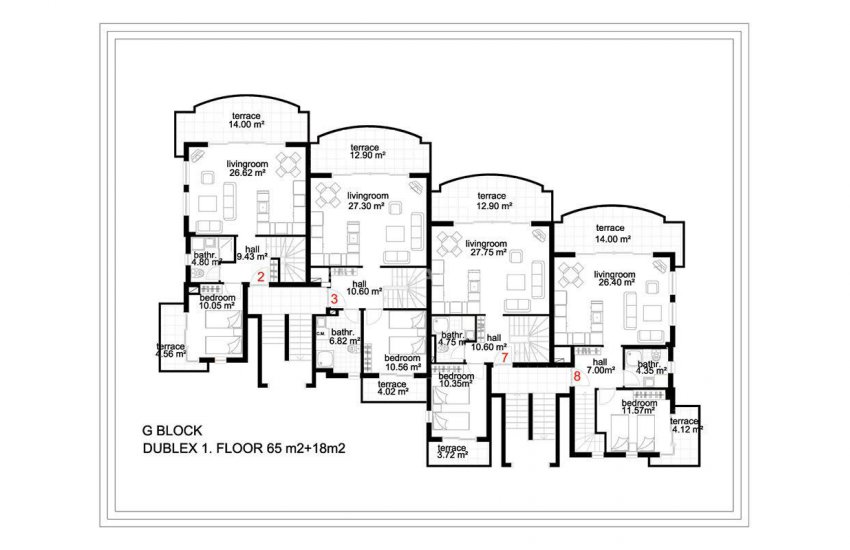 Spacious Real Estate in Alanya with Sea and Nature View 54