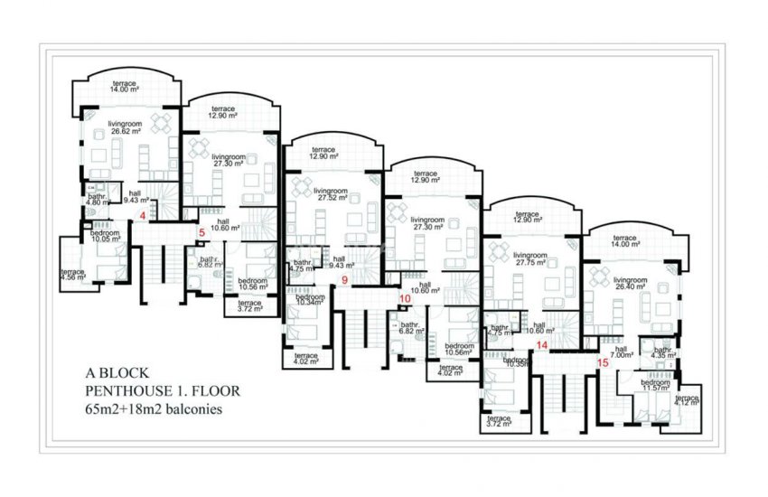 Spacious Real Estate in Alanya with Sea and Nature View 40