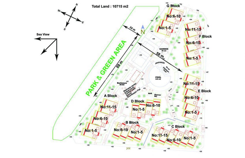 Spacious Real Estate in Alanya with Sea and Nature View 58
