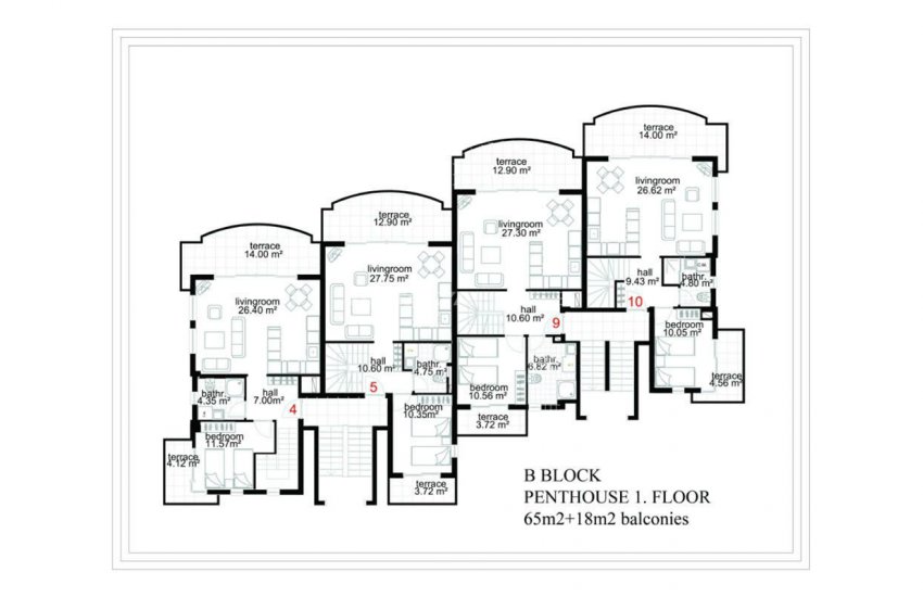 Spacious Real Estate in Alanya with Sea and Nature View 45