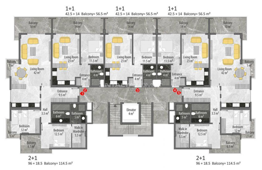 Quality Apartments Near All Amenities in Alanya 36