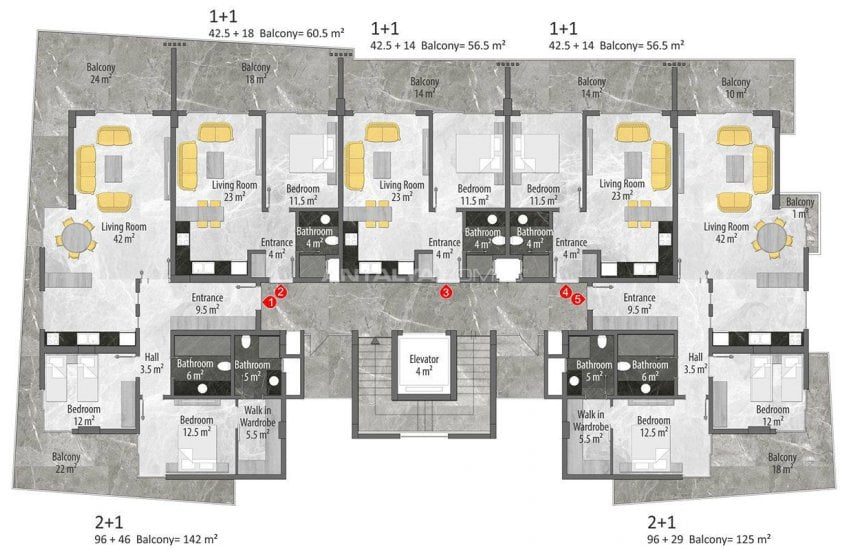 Quality Apartments Near All Amenities in Alanya 37