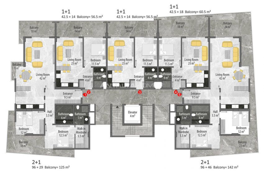 Quality Apartments Near All Amenities in Alanya 42