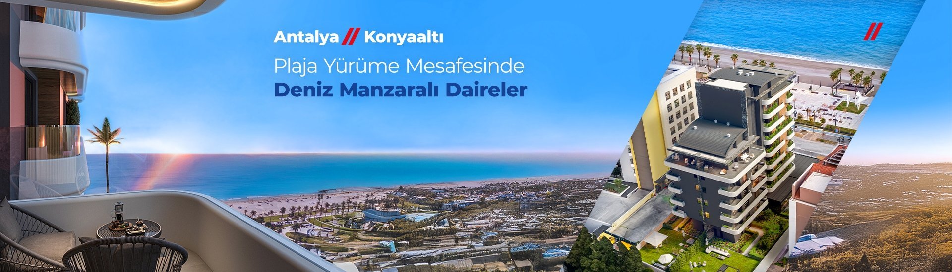 Antalya Konyaaltı'nda Palma Residence'ta Taksitli Daireler