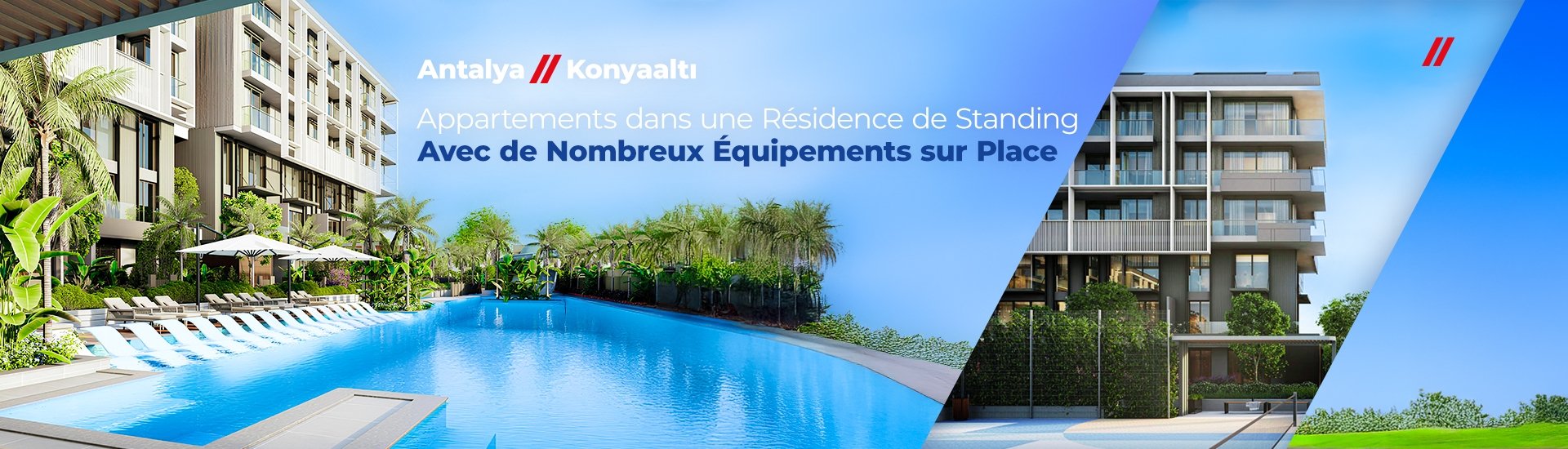 Appartements Dans Un Projet Concept Cinq Étoiles À Konyaalti