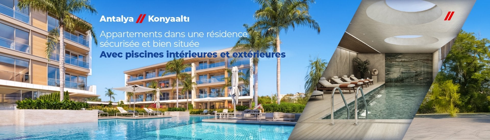 Appartements En Résidence Sécurisée Avec Piscines À Uncalı