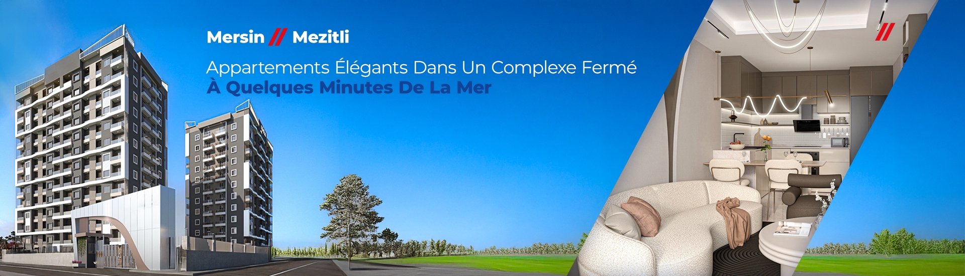 Appartements Avec De Nombreuses Commodités À Mezitli, Mersin