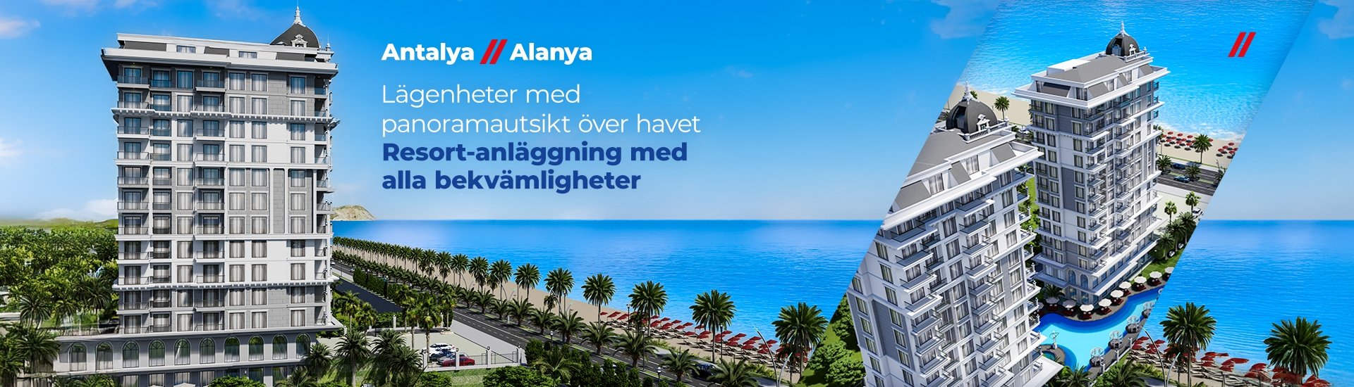 Lägenheter Vid Havet I Mahmutlar Alanya