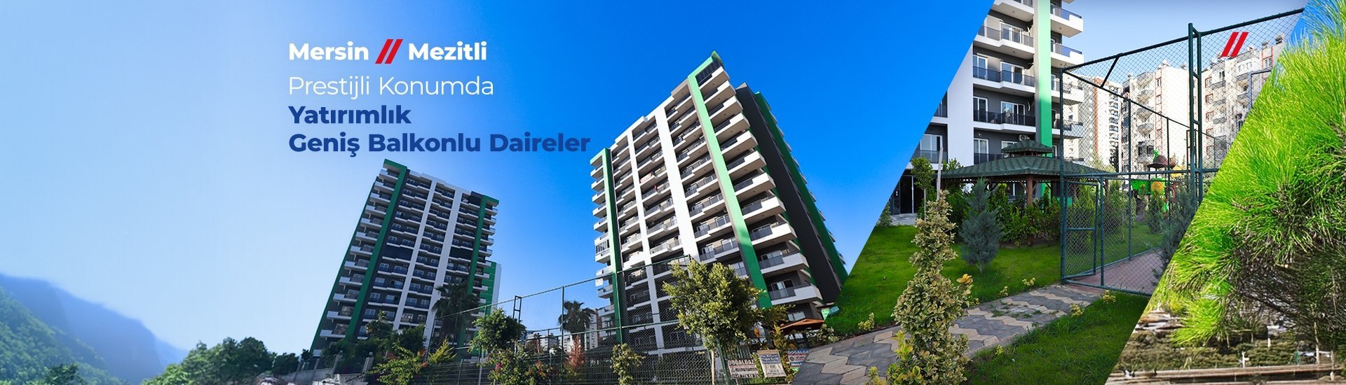 Mersin Mezitli'de Olanaklara Yakın Konumda Satılık 1+1 Daireler