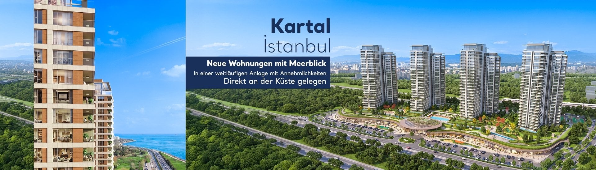 Wohnungen 200 M Von Der Strandpromenade Entfernt In Kartal Istanbul
