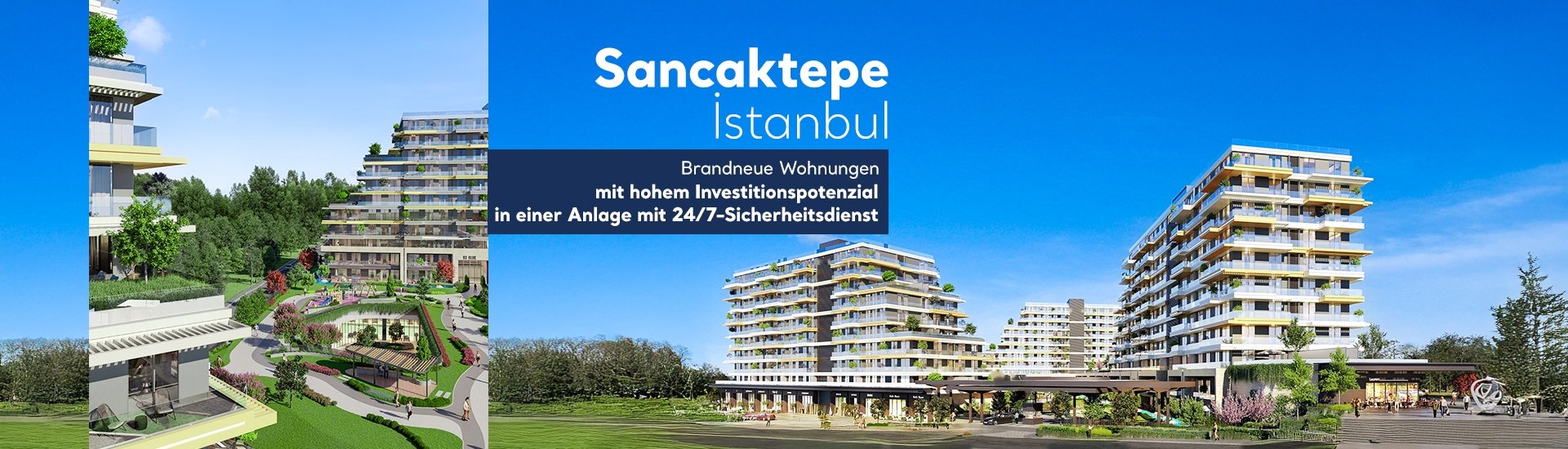 Wohnung In İstanbul Sancaktepe Mit Sport, Aussicht Und Concierge