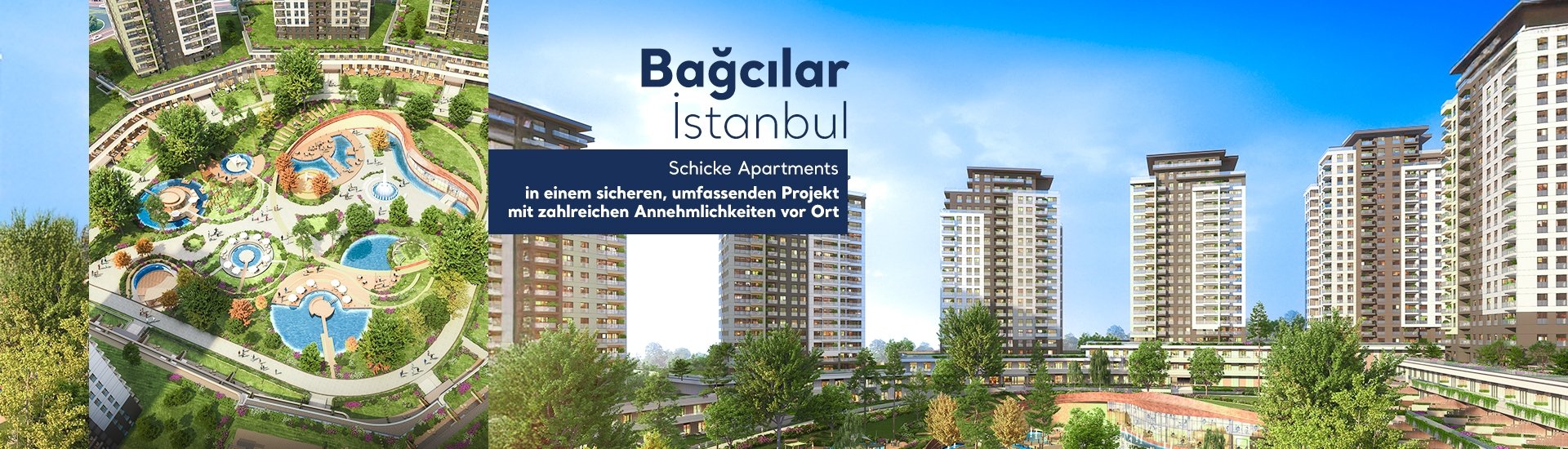Elegante Wohnungen In Einem Großzügigen Projekt In Bağcılar
