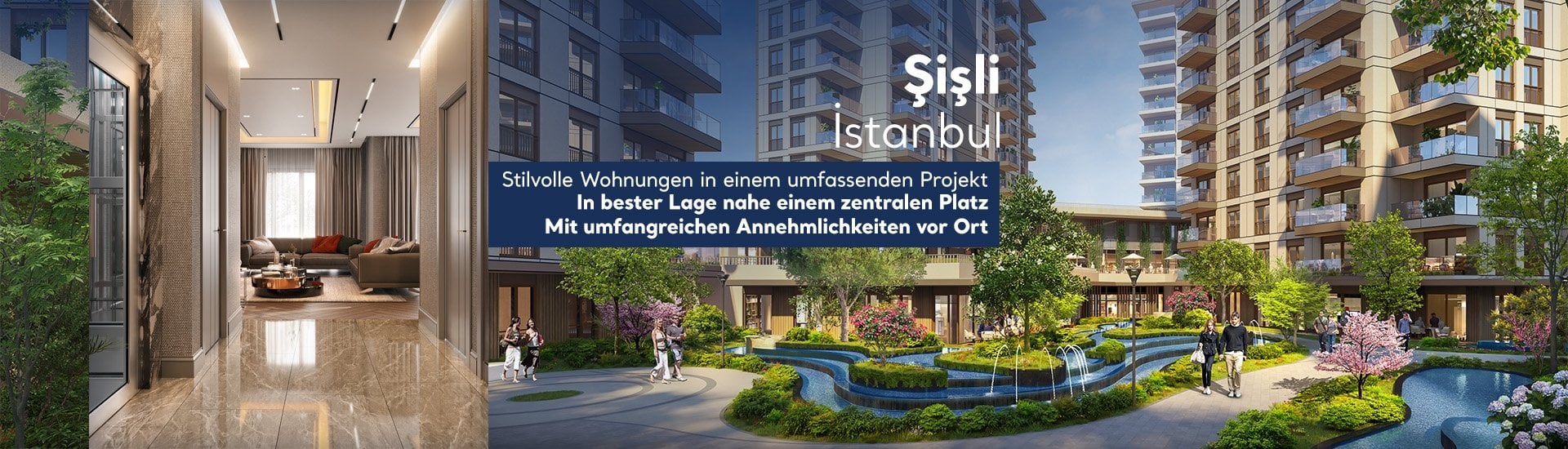 Wohnungen In Einem Projekt, 150 M Von Der Metro Entfernt In şişli