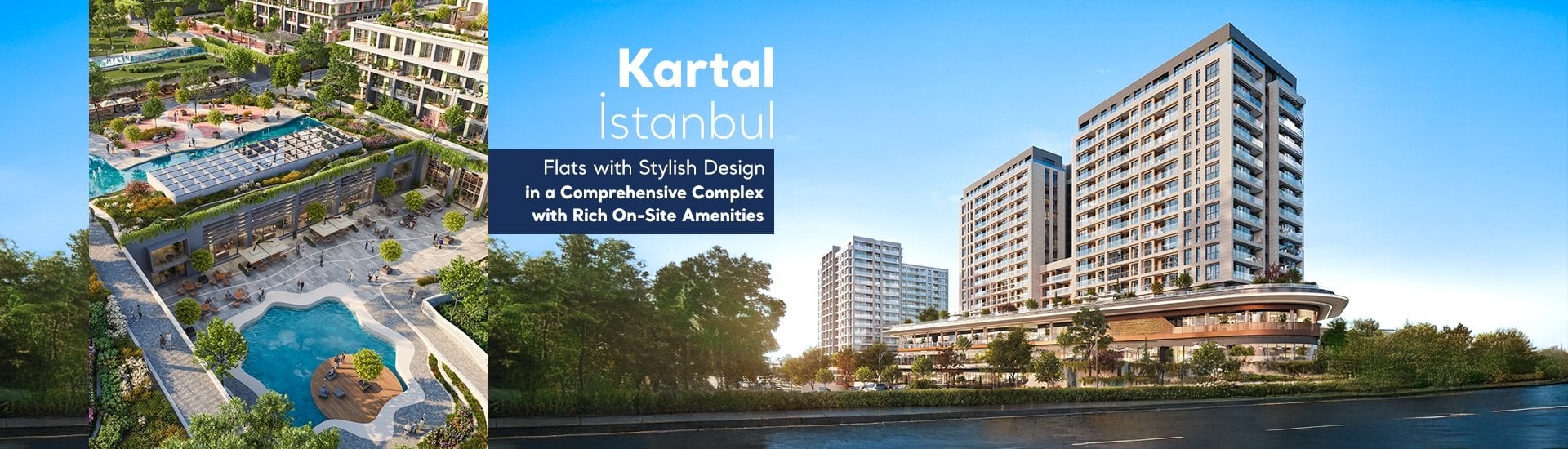 Real Estate for Sale in a Secure Complex in Kartal, Istanbul
