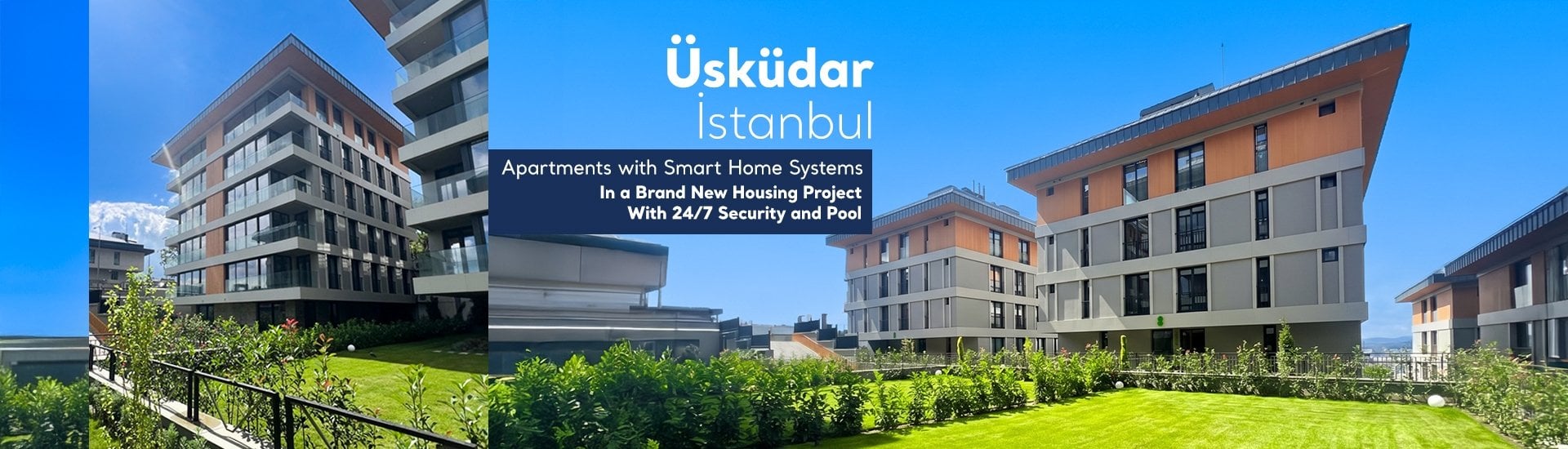 Apartments for Sale in üsküdar İstanbul with Underfloor Heating