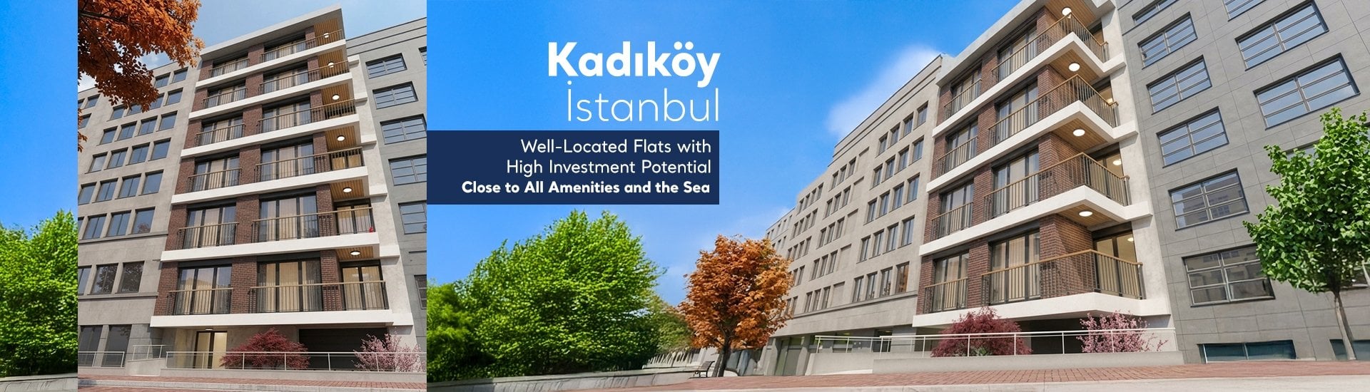 Apartments Close to Marmaray and the Sea in Kadıköy İstanbul