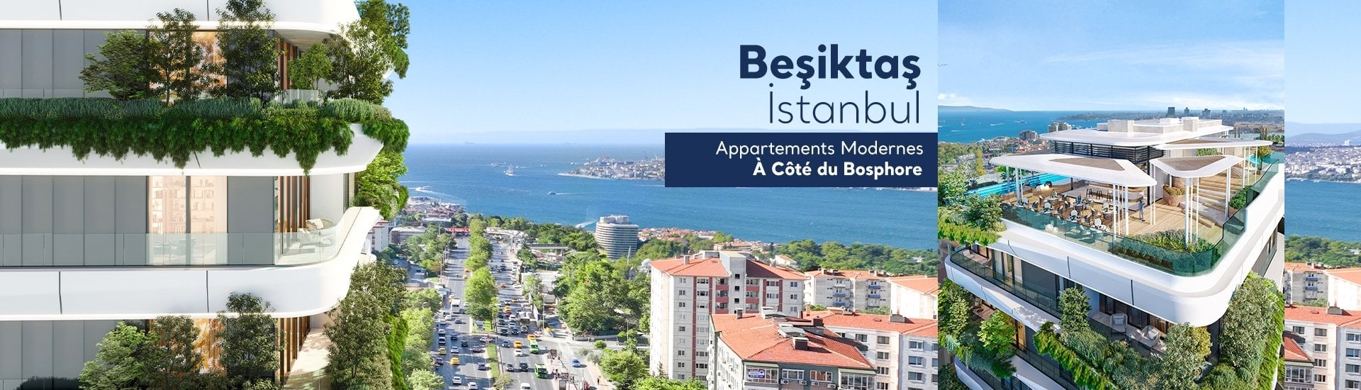 Appartements Vue Bosphore Sur Le Boulevard Barbaros À Besiktas