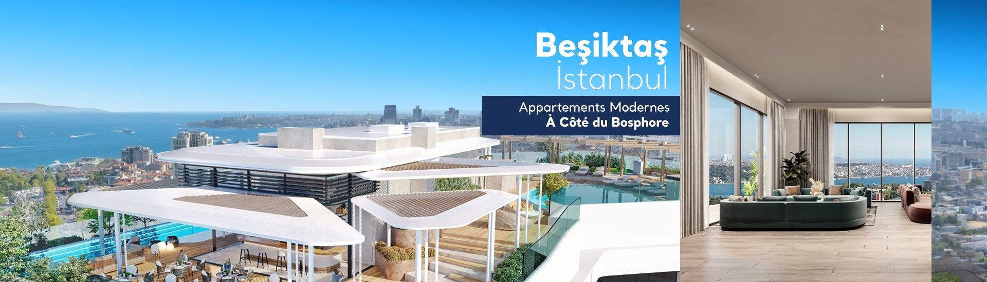 Appartements Vue Bosphore Sur Le Boulevard Barbaros À Besiktas