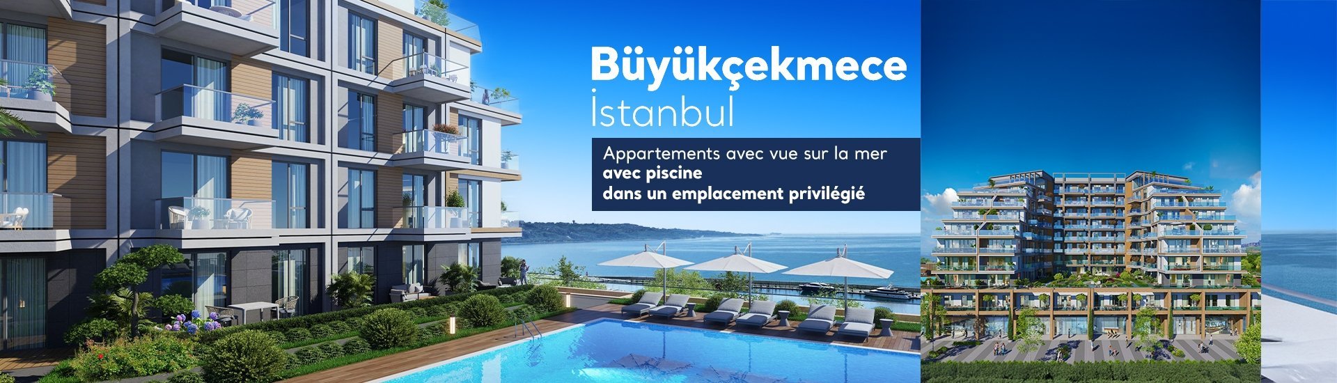 Appartements Dans Un Projet Avec Vue Sur La Mer À Buyukcekmece