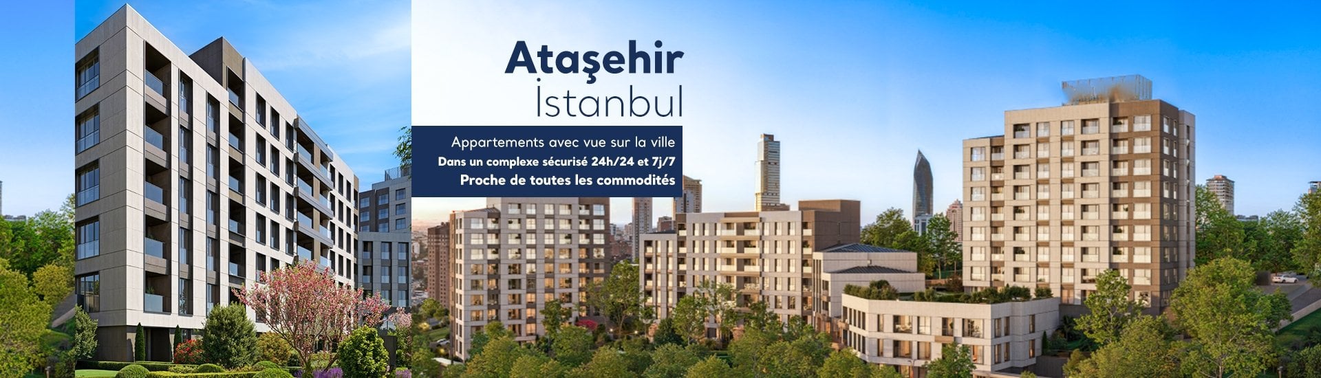 Appartements À Vendre Près Du Métro À Istanbul Ataşehir