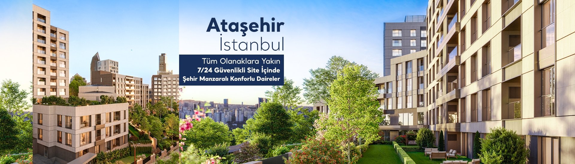 İstanbul Ataşehir'de Metroya Yakın Satılık Daireler