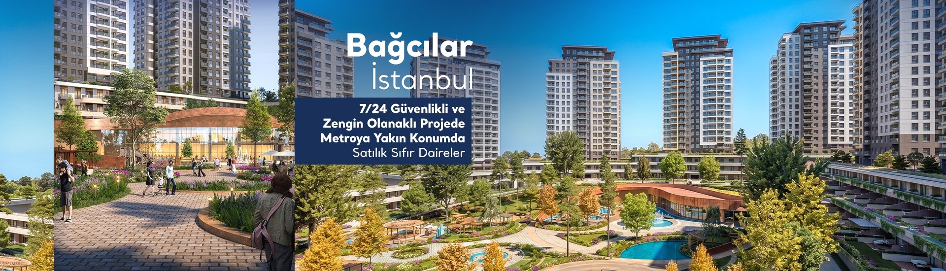 İstanbul Bağcılar'da Kapsamlı Bir Projede Satılık Daireler
