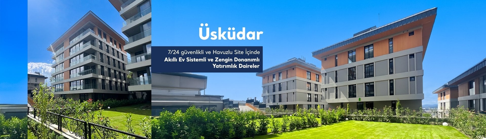 İstanbul Üsküdar'da Yerden Isıtmalı Satılık Daireler