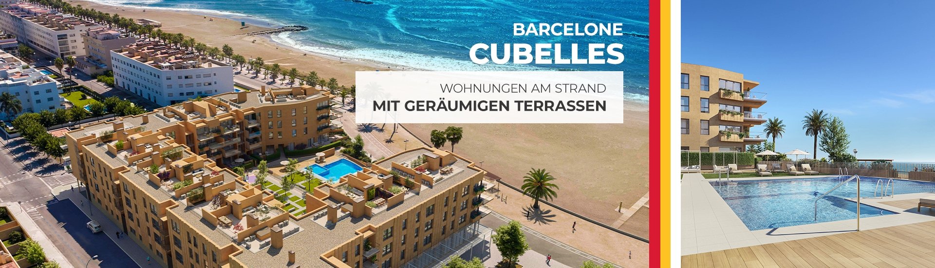 Wohnungen In Strandnähe Mit Pool In Cubelles Barcelona