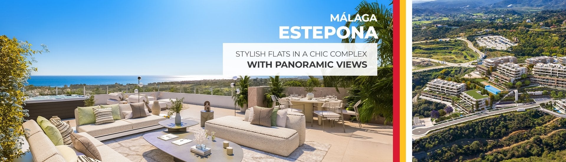 Stylish-design Flats Near the Sea in Estepona Malaga