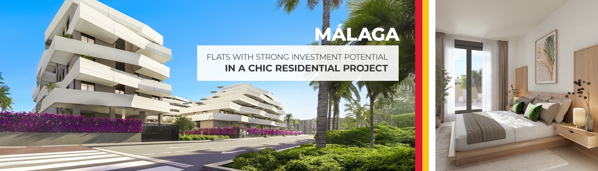 Elegant Apartments in a Complex with Pools in Malaga