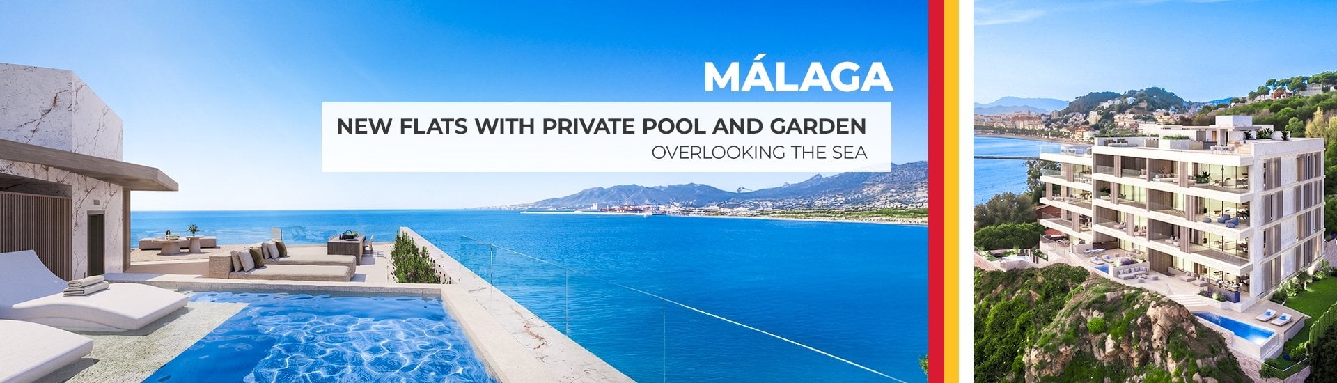Elegant Flats with Pool in Prime Málaga Location