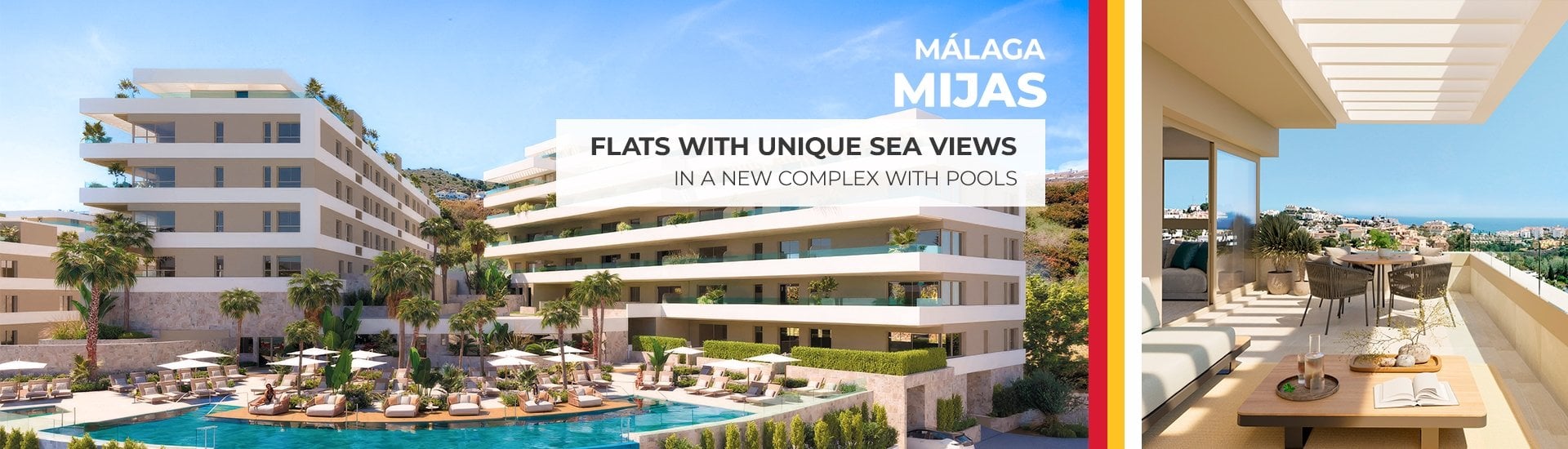 Elegant Apartments 2,5 Km From the Sea in Mijas Málaga