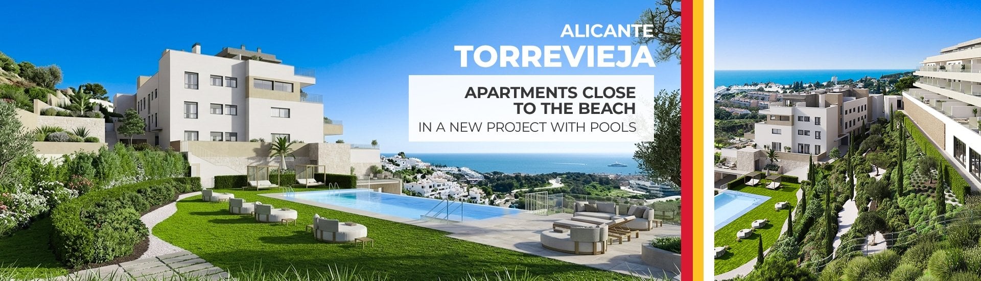 Apartments with Terraces Near Beach in Mijas Málaga
