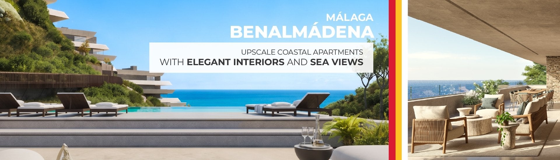 Stunning Apartments with Sea Views in Benalmádena