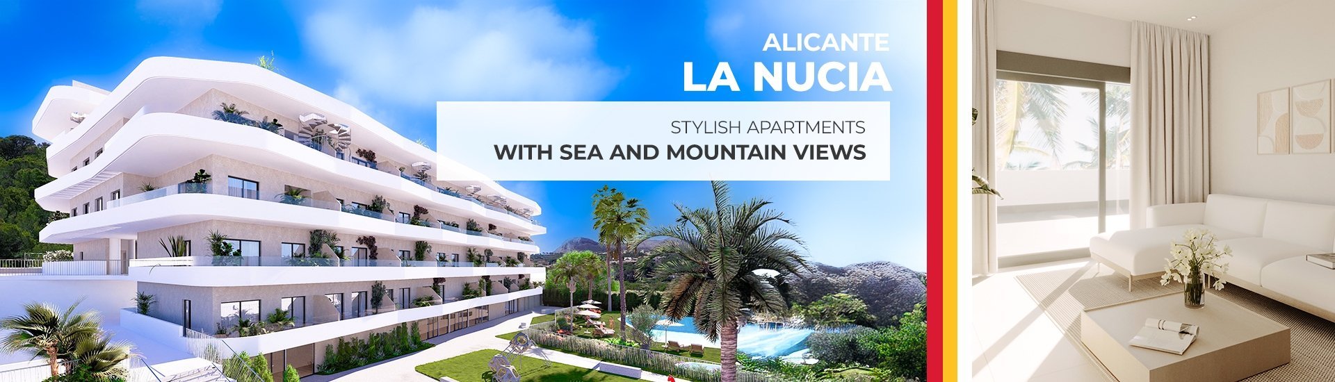 Stylish Homes in La Nucia Alicante with Sea and Mountain Views