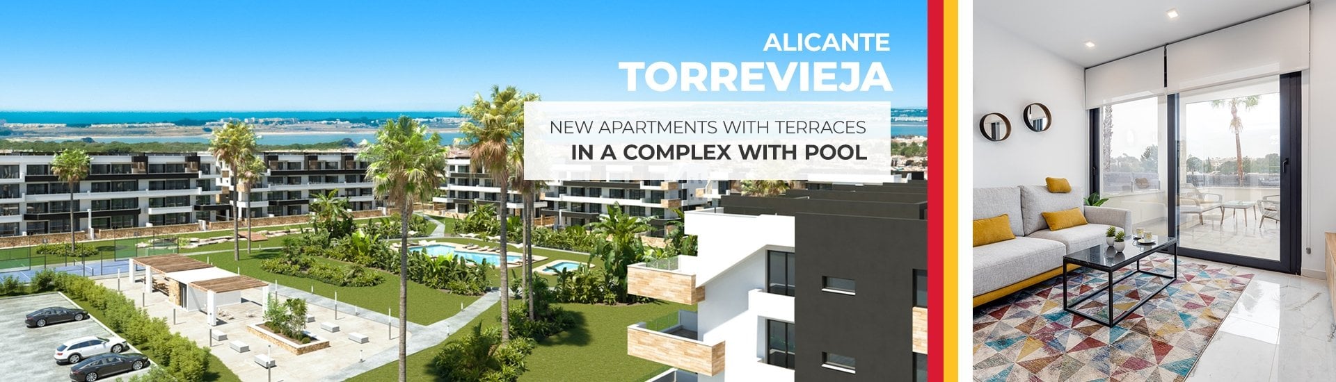 Stylish 2-bedroom Flats with Shared Pool in Torrevieja