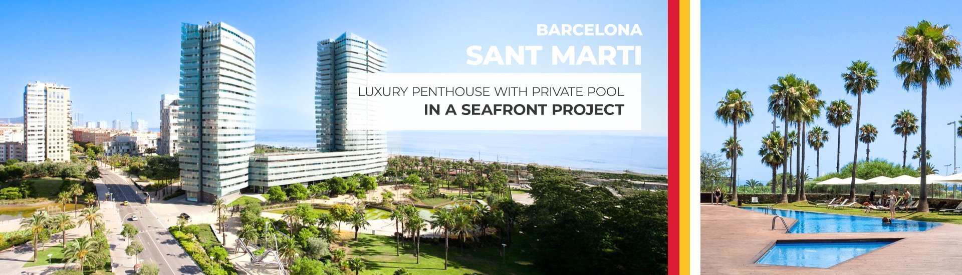 Seafront Duplex Penthouse in Central Barcelona