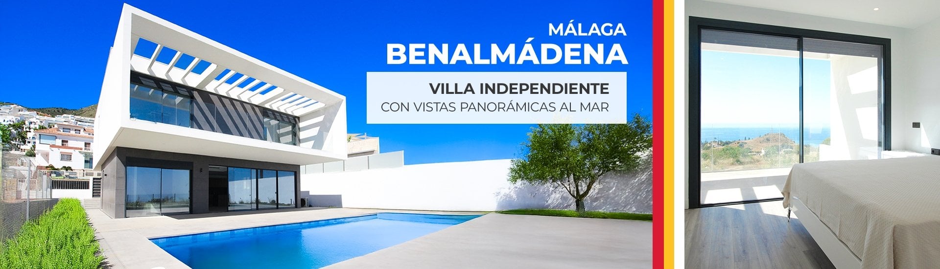 Amplia Villa Con Vistas Panorámicas Al Mar En Benalmádena
