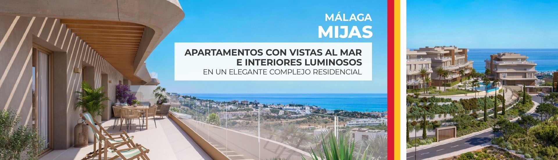 Impresionantes Apartamentos Con Vistas Al Mar En Mijas, Málaga