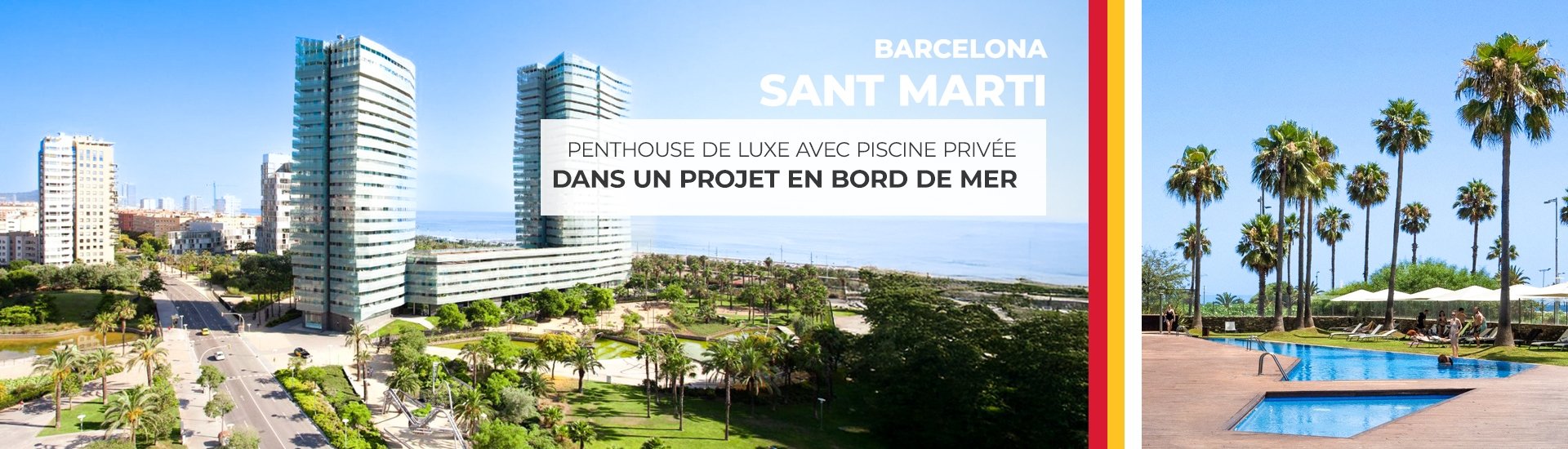 Duplex Penthouse En Bord De Mer Dans Le Centre De Barcelone