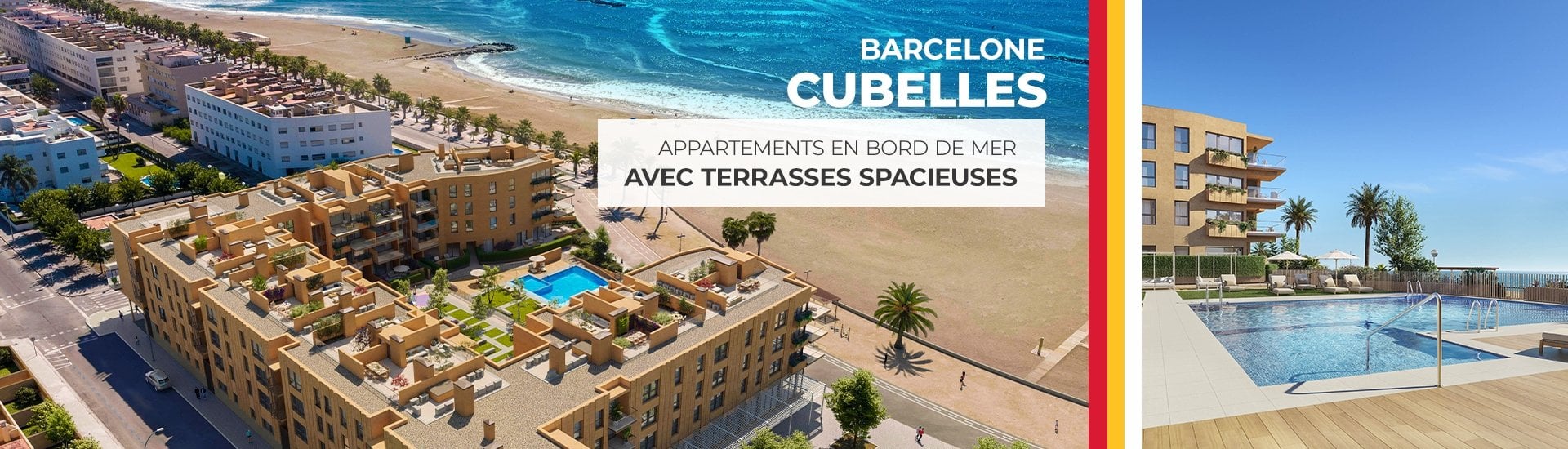 Appartements En Bord De Mer Avec Piscine À Cubelles Barcelone