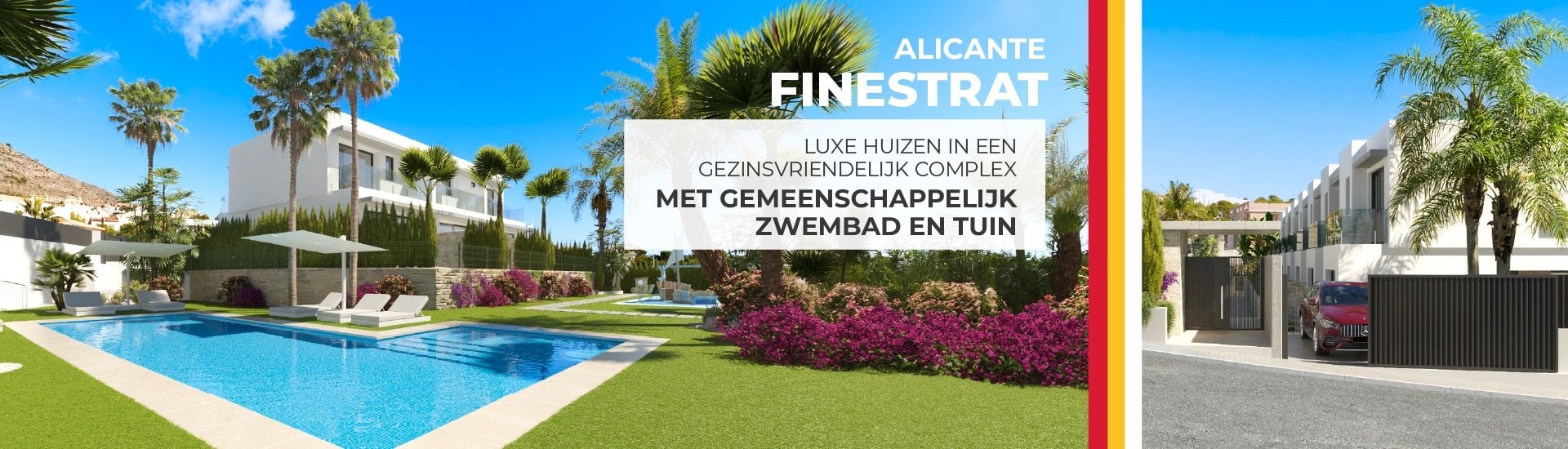 Elegante 3-slaapkamerwoningen In Finestrat Met Zwembad & Tuin