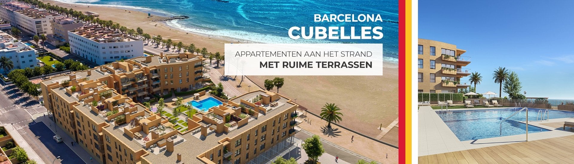 Appartementen Aan Zee Met Zwembad In Cubelles Barcelona