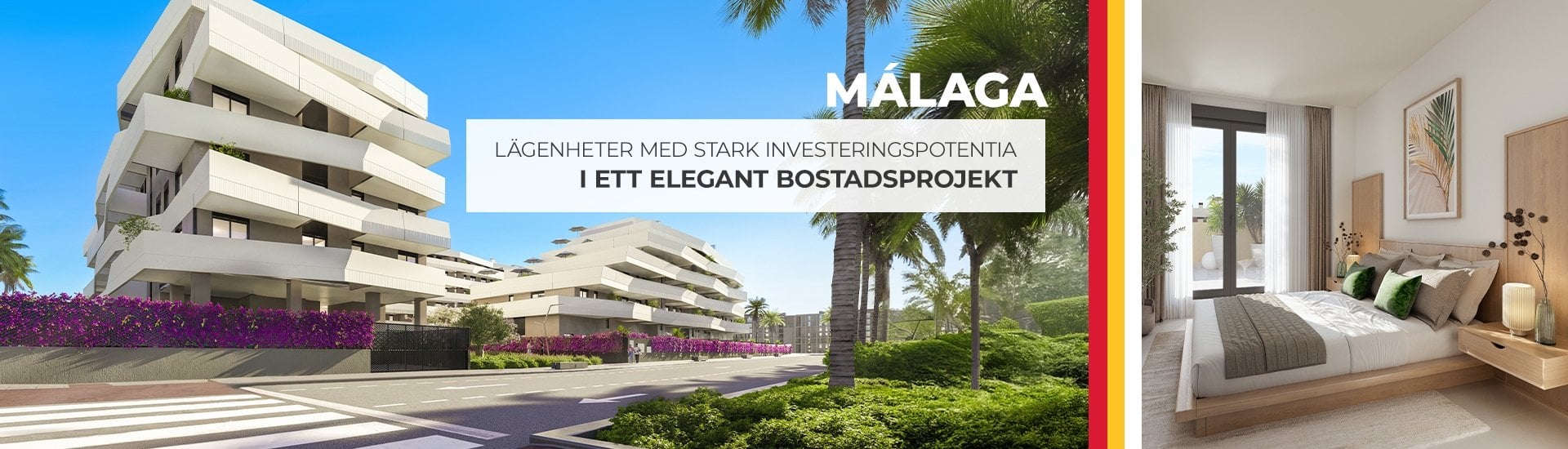 Eleganta Lägenheter I Ett Komplex Med Pooler I Malaga