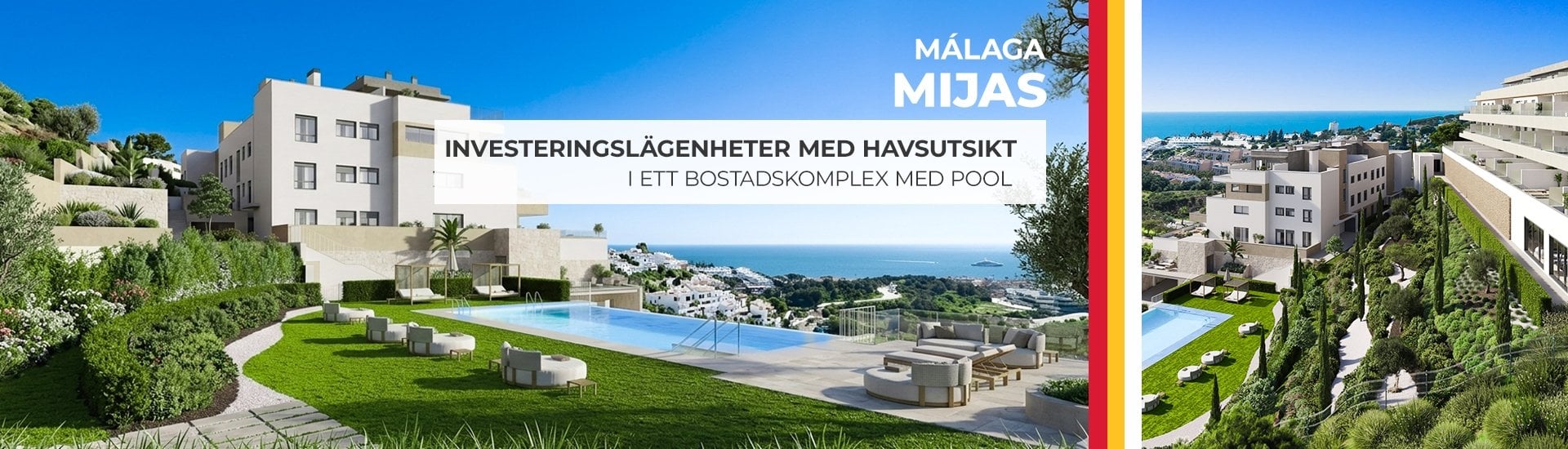 Lägenheter Med Terrasser Nära Stranden I Mijas Málaga